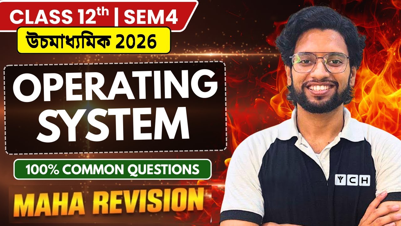 class 12 4th semester Computer Application Suggestion |  OS in one shot