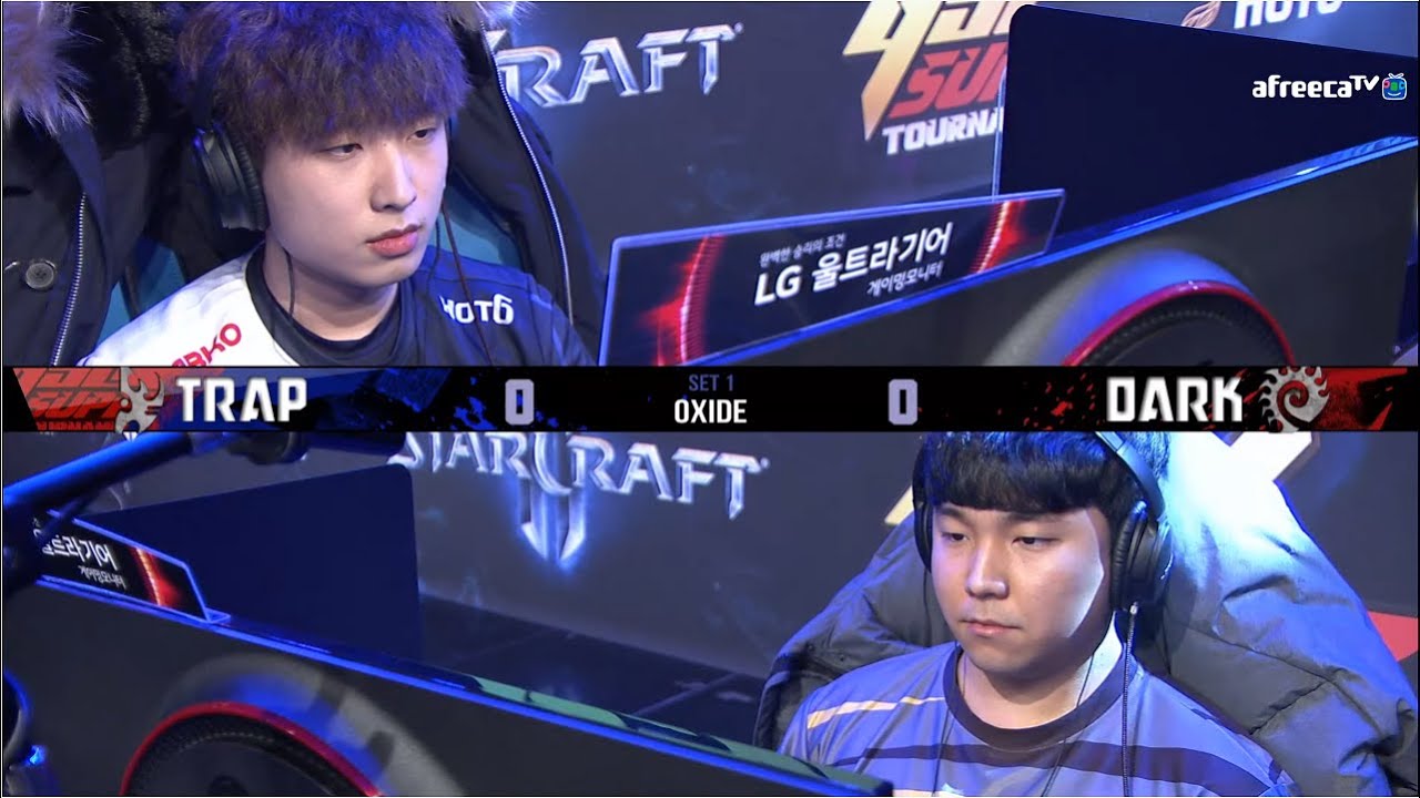 [2021 GSL ST S1] Ro.16 Match1 Trap vs Dark