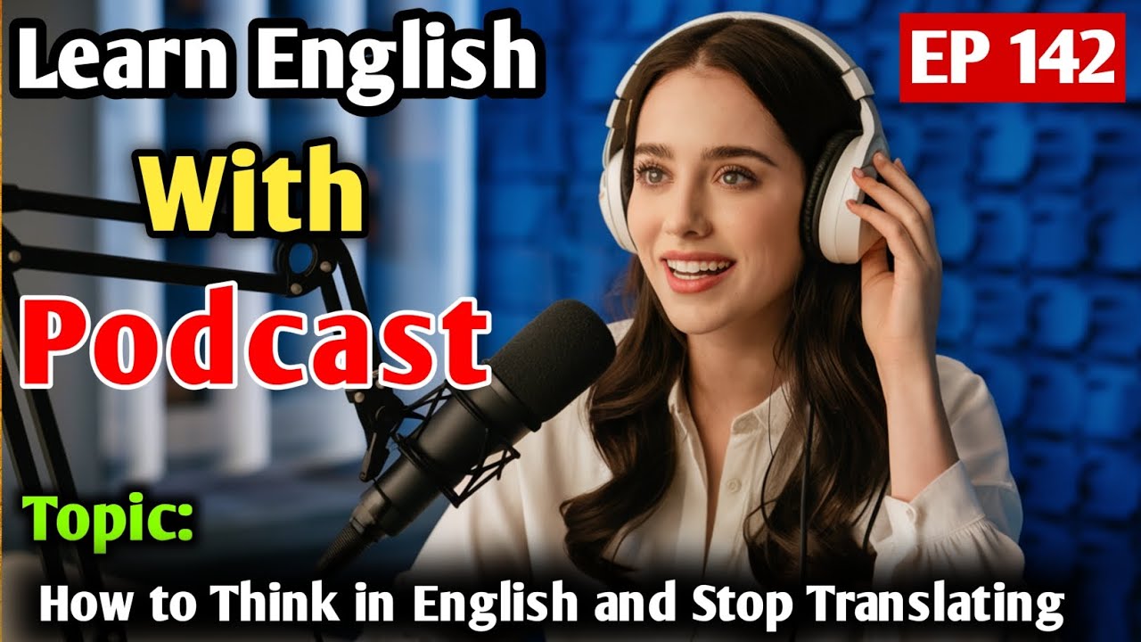 How to Think in English and Stop Translating | English Learning Podcast | English Audio Podcast