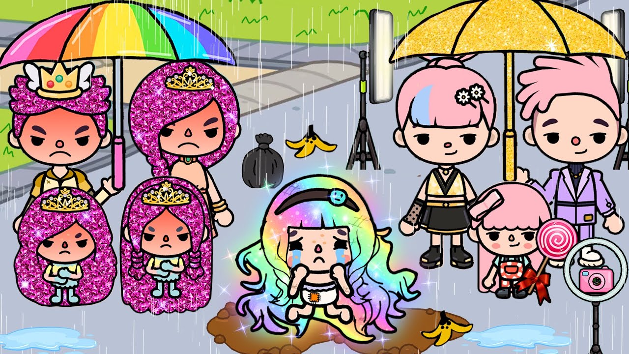 Poor Girl Looking For Her Parents | Toca Life Story | Toca Boca