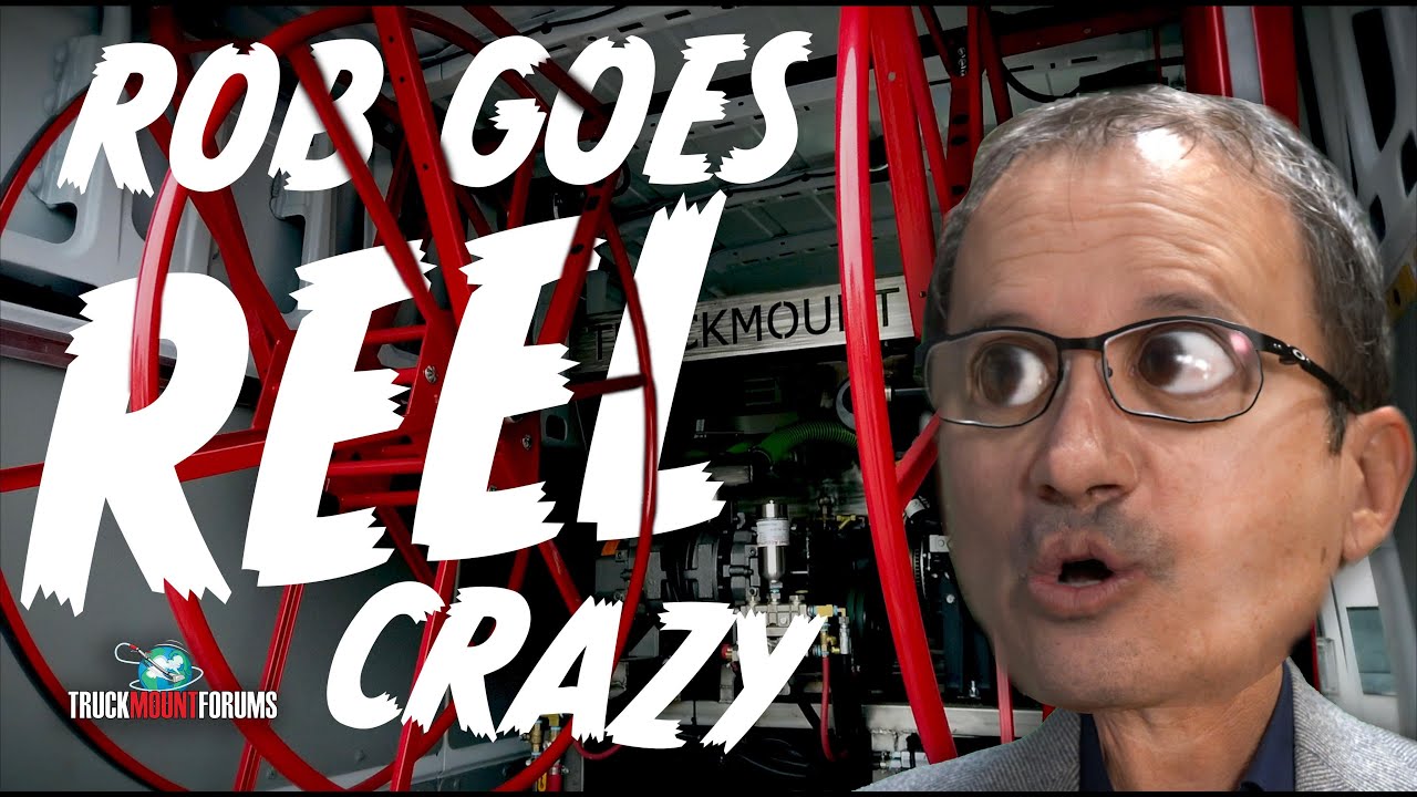 TMF Goes Reel Crazy on Carpet Cleaning Reels Profire Truckmount Setup