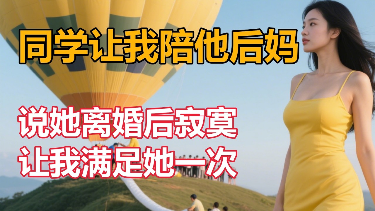 同學讓我陪他後媽，説她離婚後寂寞，讓我幫幫她... #情感故事 #情感共鳴 #日常 #人生感悟 #講故事 #為人處世 #中老年 #link #正能量