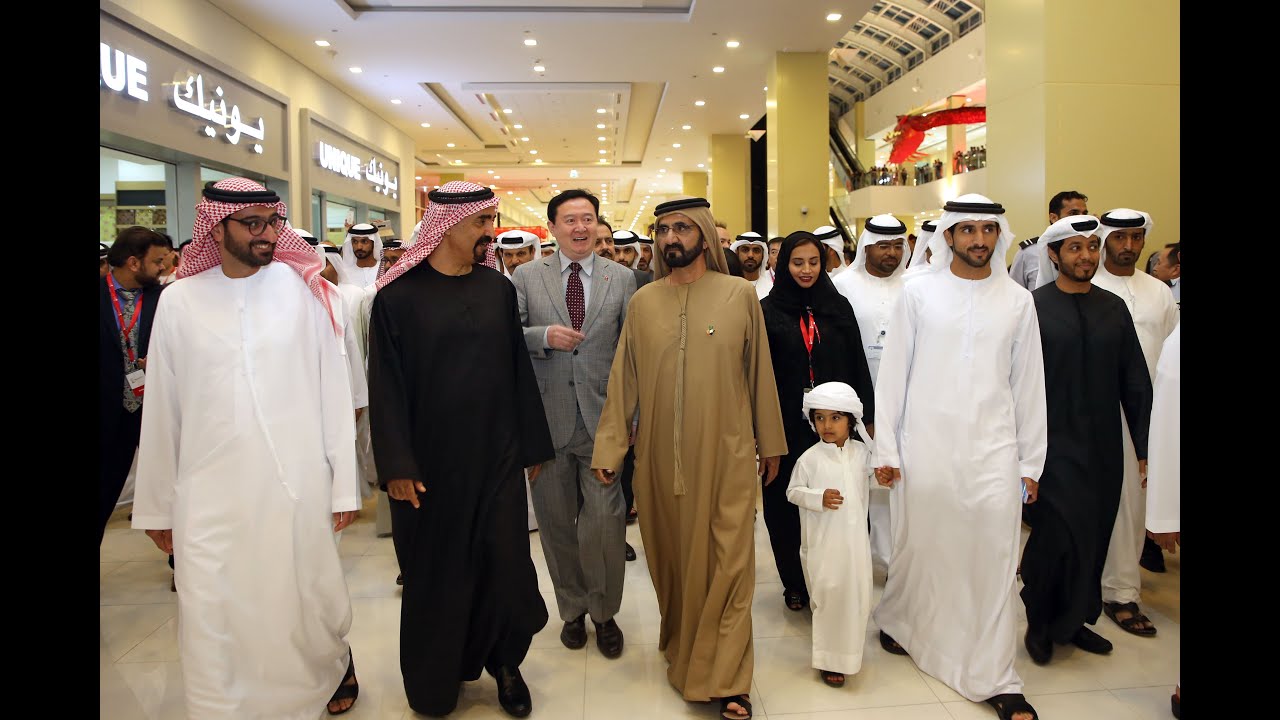 ​محمد بن راشد يفتتح رسميا المرحلة الثانية من توسعات سوق التنين الصيني في دبي
