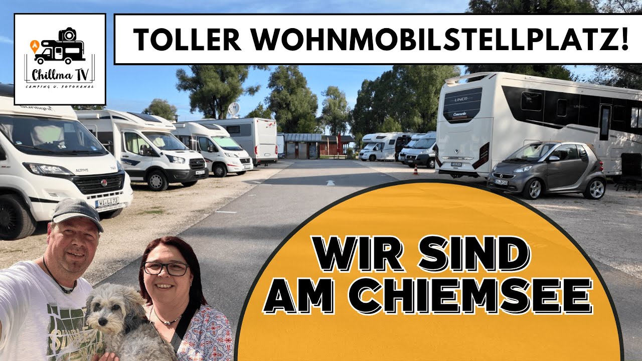 Wohnmobilpark am Chiemsee – ideal für dein Wohnmobil-Abenteuer in Bayern! 4K