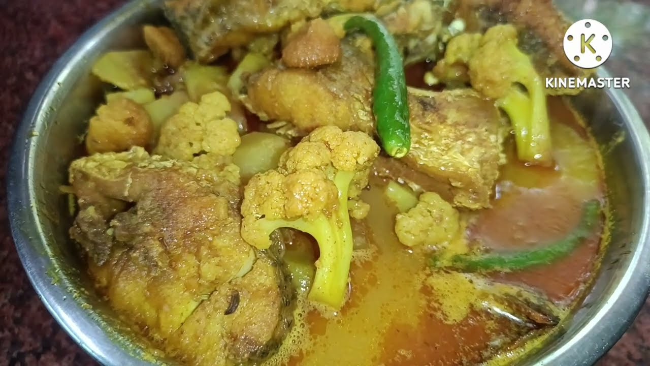 আলু ফুলকপি দিয়ে ভেটকি মাছের ঝোল 😋😋Bhetki fish curry#food #recipe#foodie#Muns Chotjoldi Ranna 
