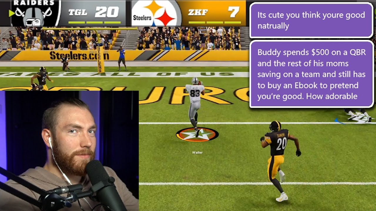 Throne gets messaged after Weekend League game...