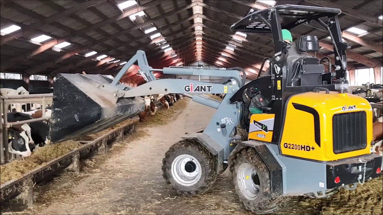 G2200 HD+ hos lokal mælkeproducent.