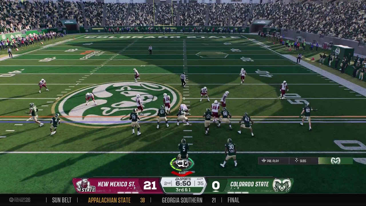 CFB 26 CSU 2029 Season Week 13