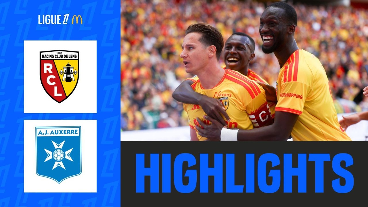 RC LENS - AJ AUXERRE (5-2) | Week 1 - Ligue 1 McDonald's 26/27