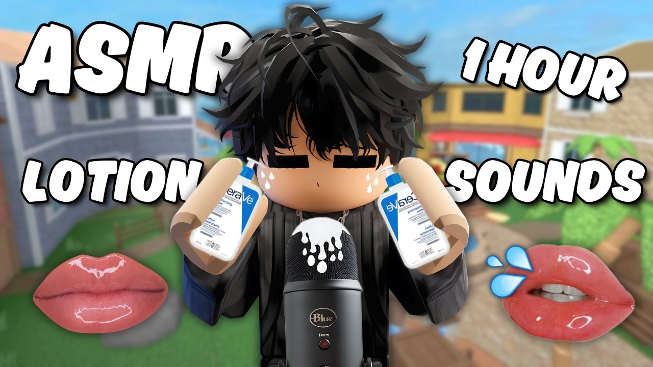 Roblox ASMR ~ ONE HOUR of Lotion Sounds for 100% TINGLES 🧴
