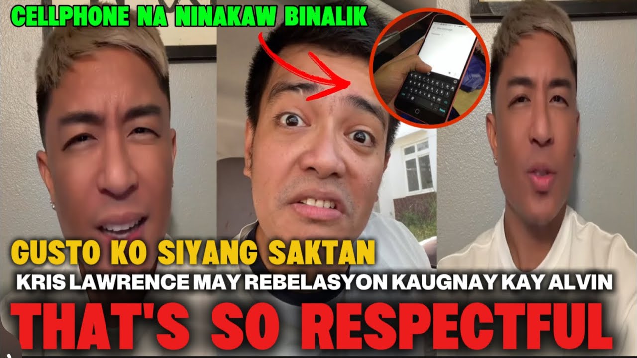 MATINDING REBELASYON KRIS LAWRENCE KAUGNAY SA GINAWA NI ALVIN ARAGON SA KANIYA