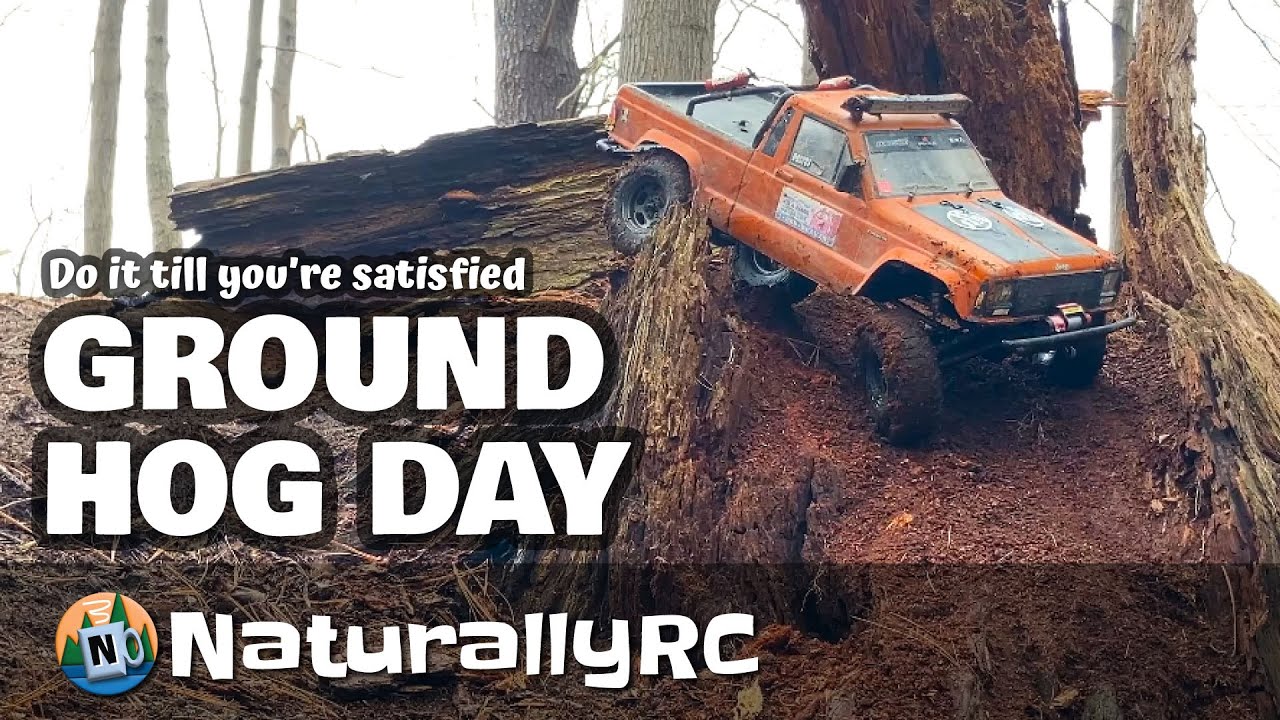 First + Second + Third Crash = Success for RC Crawler at Tricky Stump!