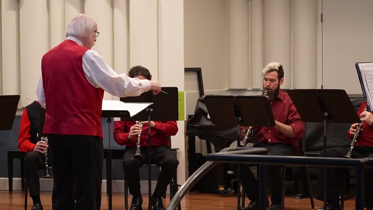 Northwest Clarinet Choir: Christmas Festival by Leroy Anderson