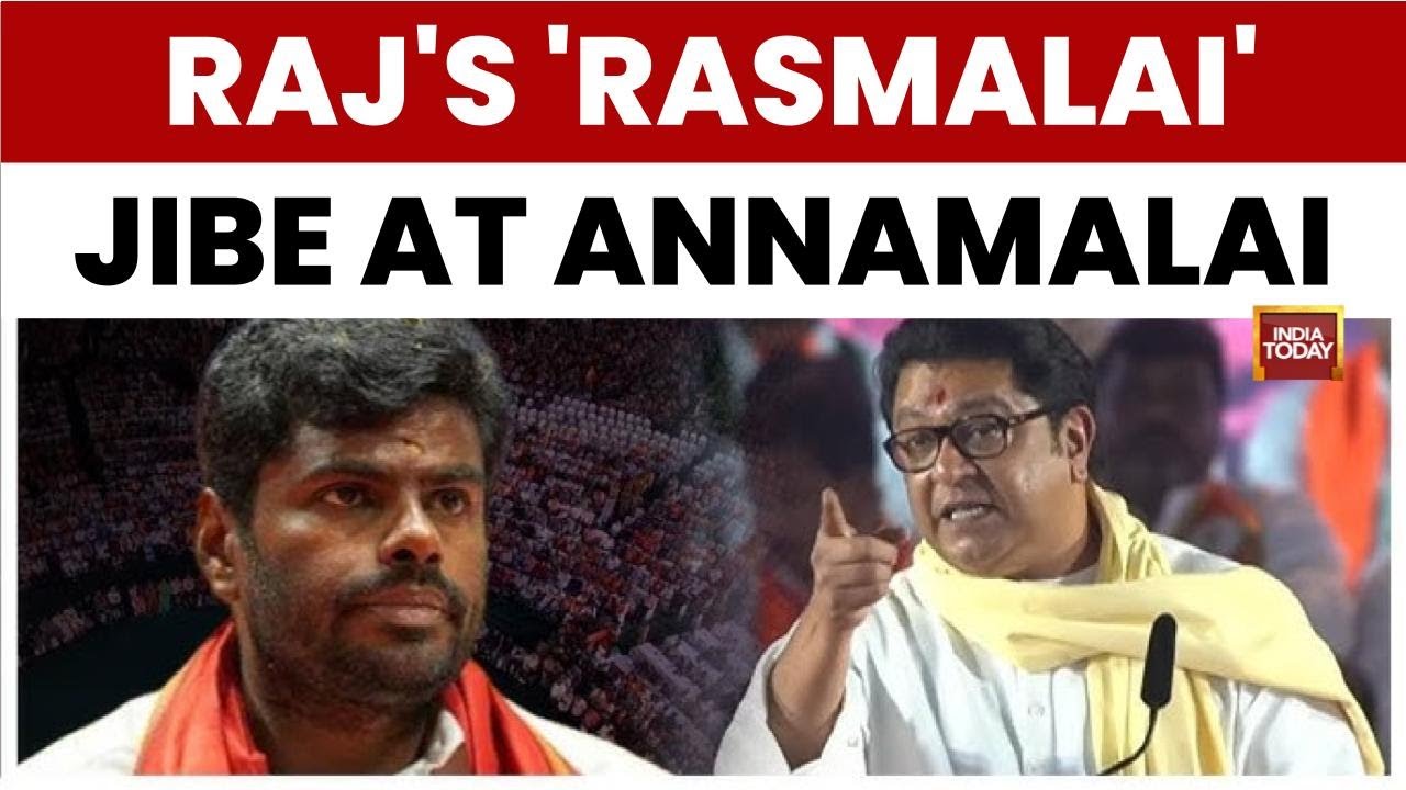 Raj Thackeray Mocks BJP's K Annamalai As 'Rasmalai', Revives 'Uthao Lungi' Slogan For BMC Polls