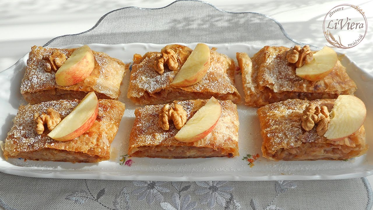 Štrúdľa z ťahaného cesta  ( Strudel from a pulled dough ) | Viera Ližičárová | / LiViera dessert /