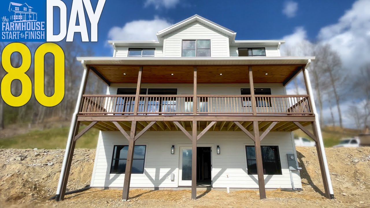 Building The Farmhouse | Day 80 Finishing + Business Advice