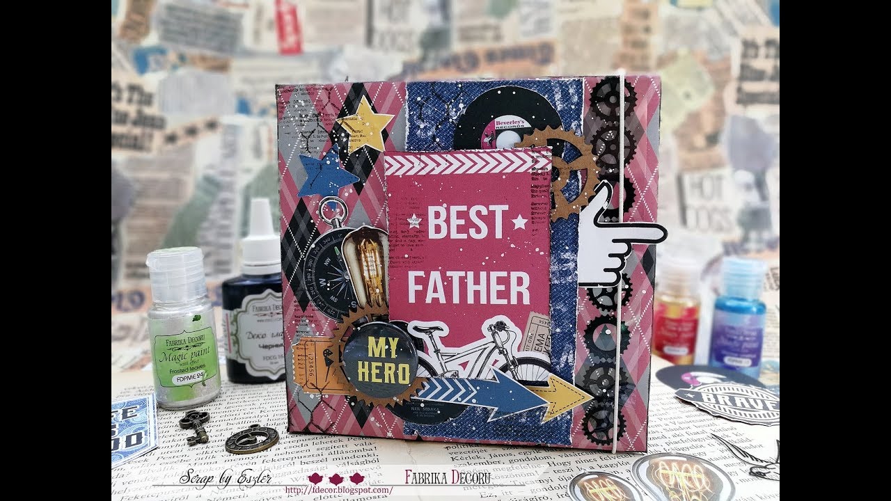 Man Mini Album - #16 - Tutorial video