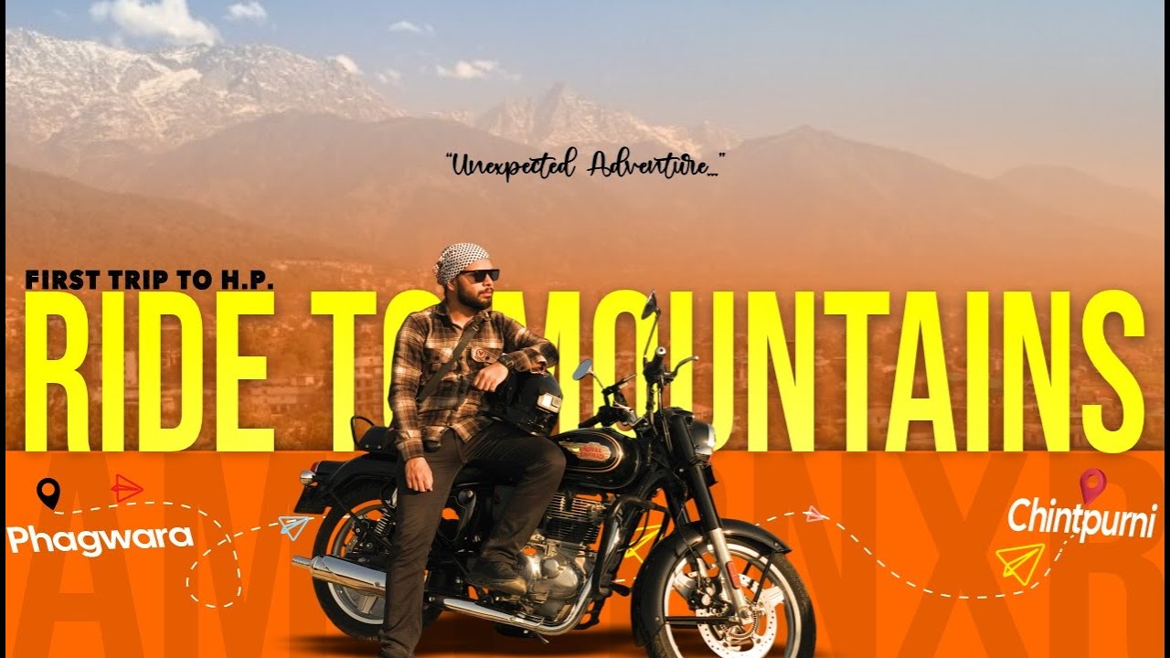 First Road Trip to Himachal | Exploring Scenic Mountain Roads #punjab  #himachalpradesh #bullet350