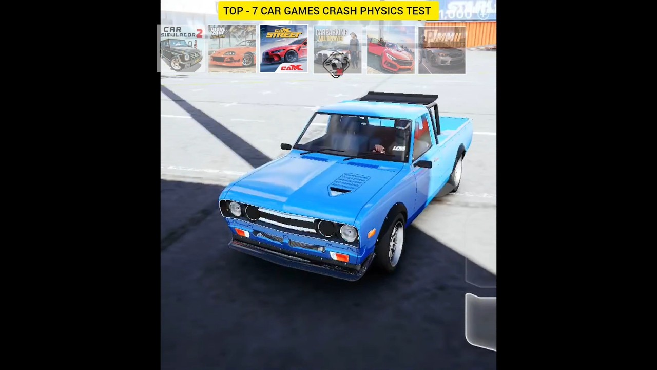 Top - 7 Car GAmes Crash Test? #carsimulator2 #carcrash #cargames #carparkingmultiplayer #cpds #cpm
