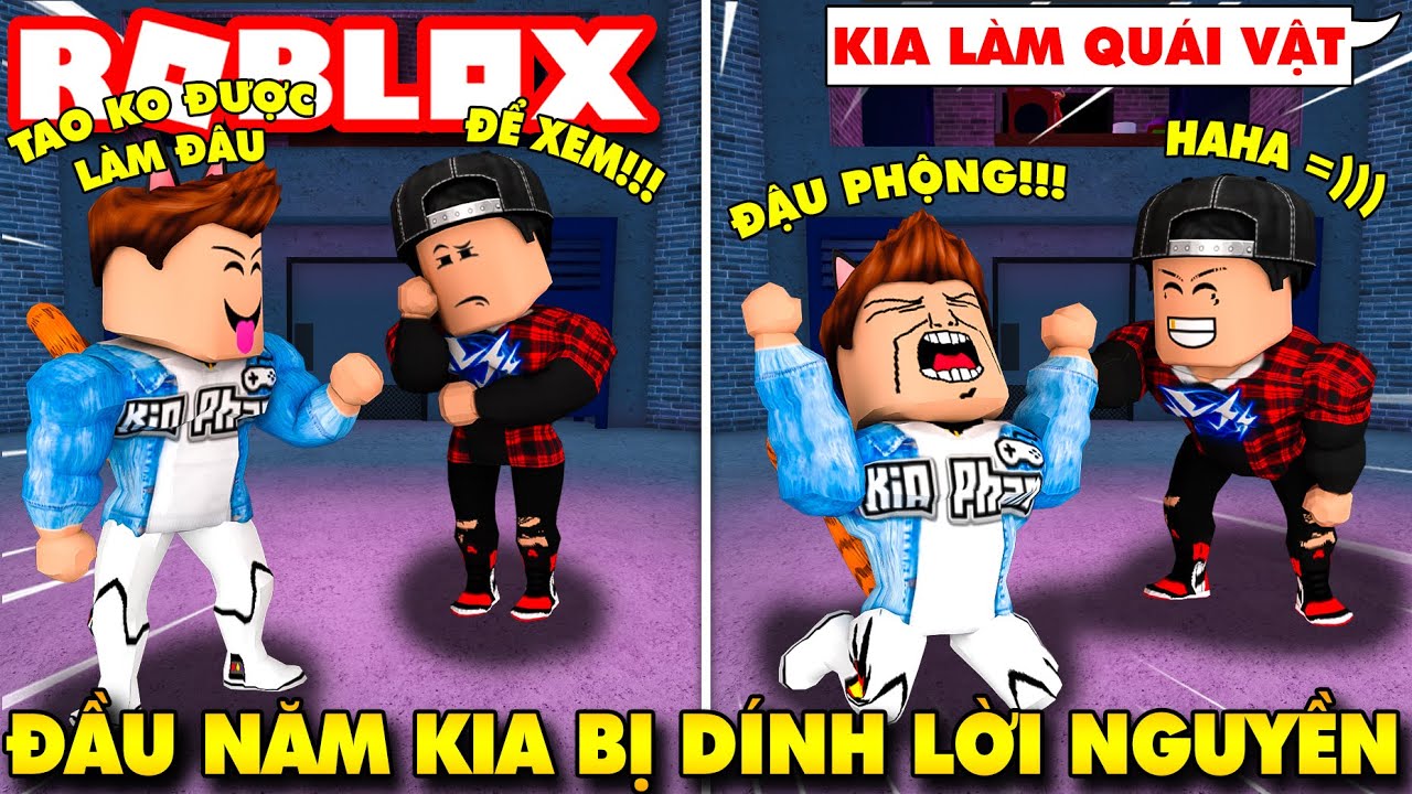Roblox | ĐẦU NĂM KIA ĐÃ BỊ DÍNH LỜI NGUYỀN KHÔNG MUỐN LÀM QUÁI VẬT - Survive the Killer | KiA Phạm
