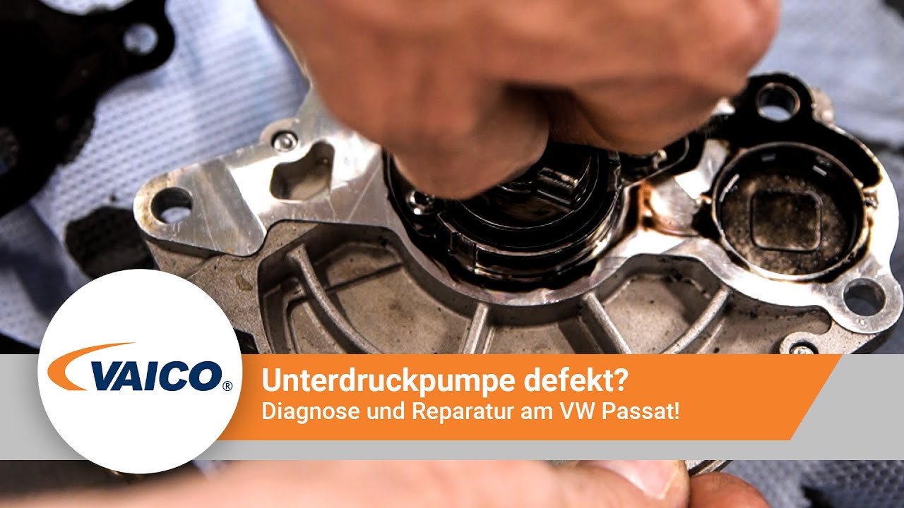 Unterdruckpumpe VW Passat - Reparatur undichte Unterdruckpumpe  [V10-3150]