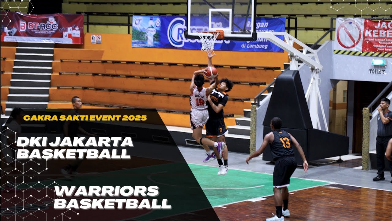 Pelatda DKI Jakarta vs Warriors Basketball Highlights | Cakra Sakti Event 2025