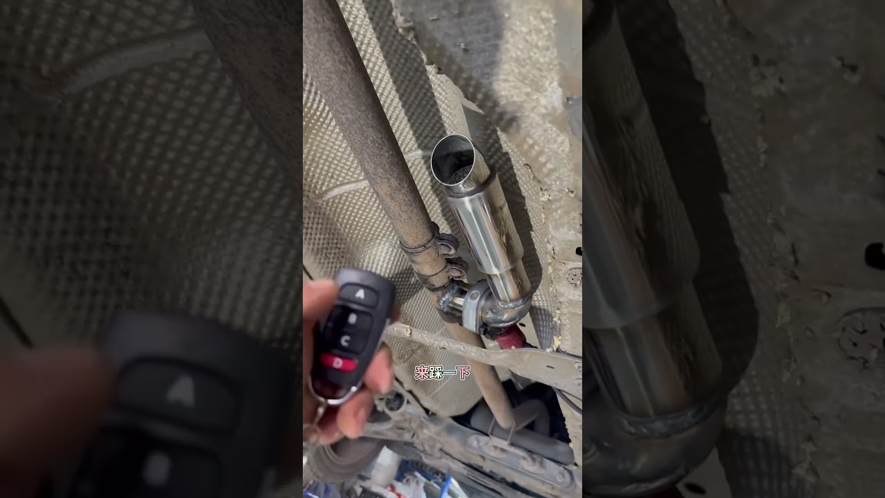 70usd electric exhaust cutout #valvedexhaust #valvetronic #exhaustpipe #exhaustsystem #exhaustsound