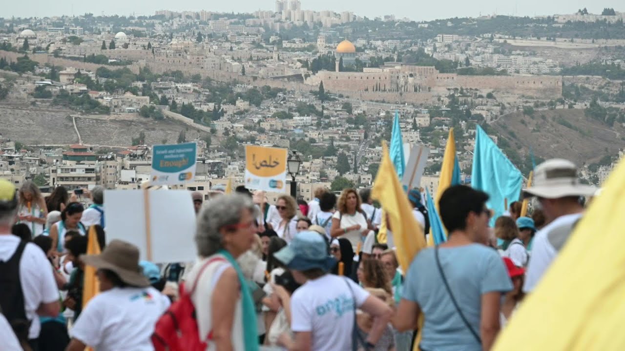 Israeli, Palestinian women hold joint rally for peace | AFP