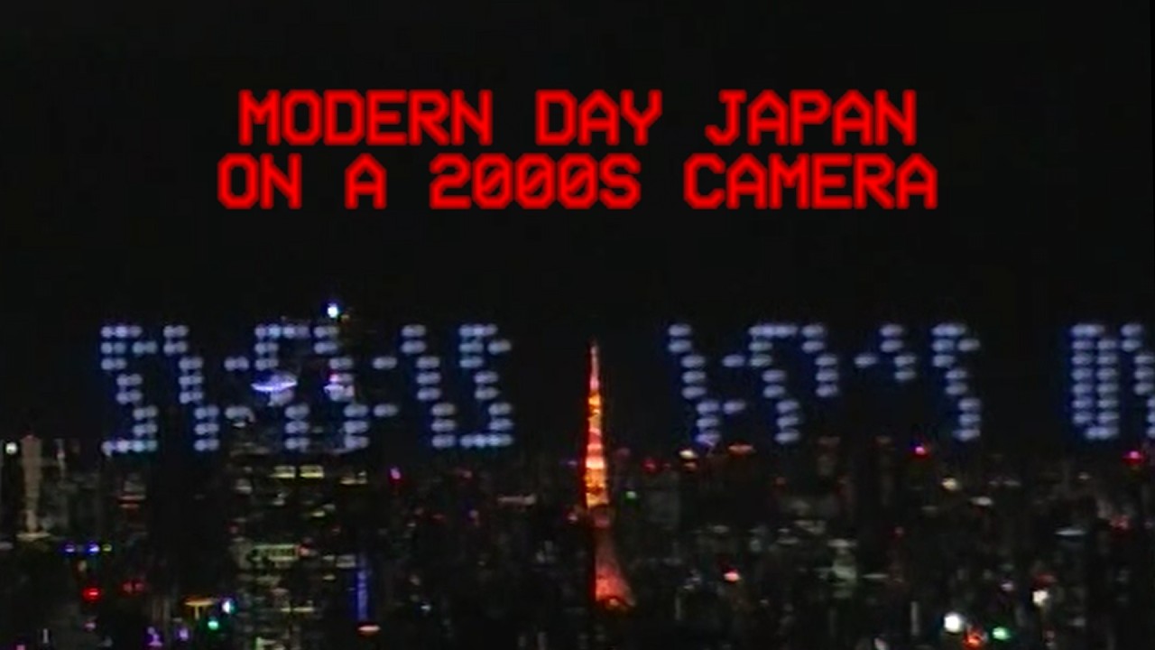 Modern Day Japan on a 2000’s Camcorder
