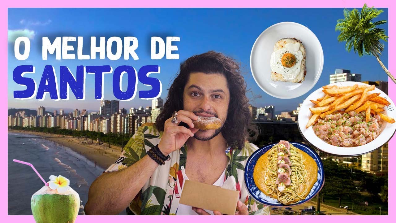 24 HORAS COMENDO EM SANTOS | Guia Gastron&ocirc;mico | Mohamad Hindi