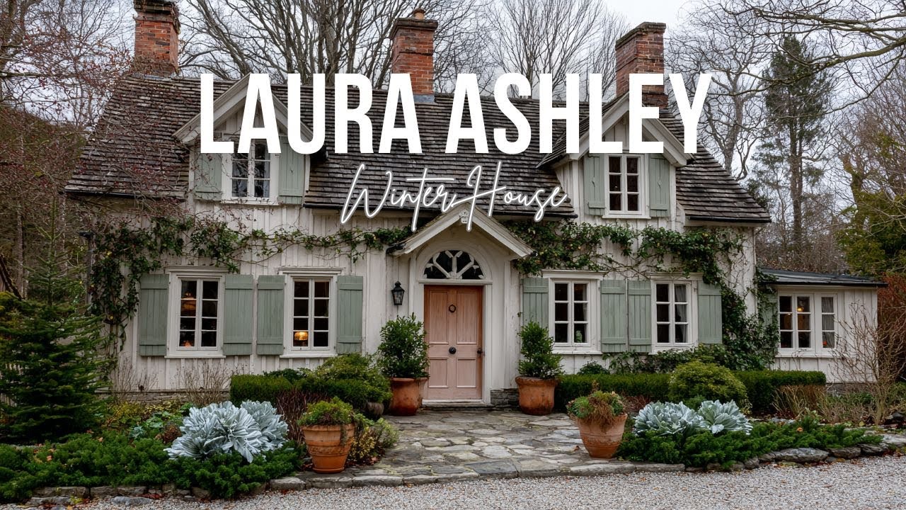 Laura Ashley's Winter House: Vintage Charm Meets Cozy Comfort
