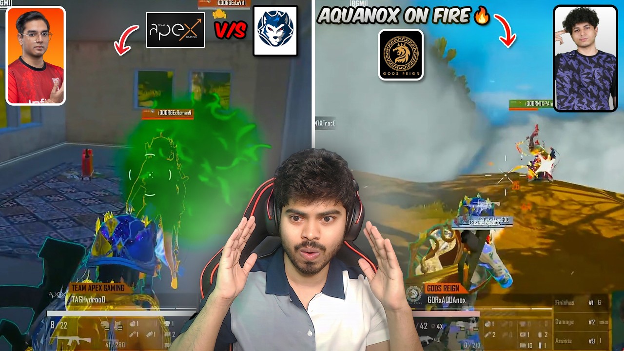AQUANOX ON FIRE 🔥 | APEX vs RGE ⚔️ | SO CLOSE, YET SO FAR...