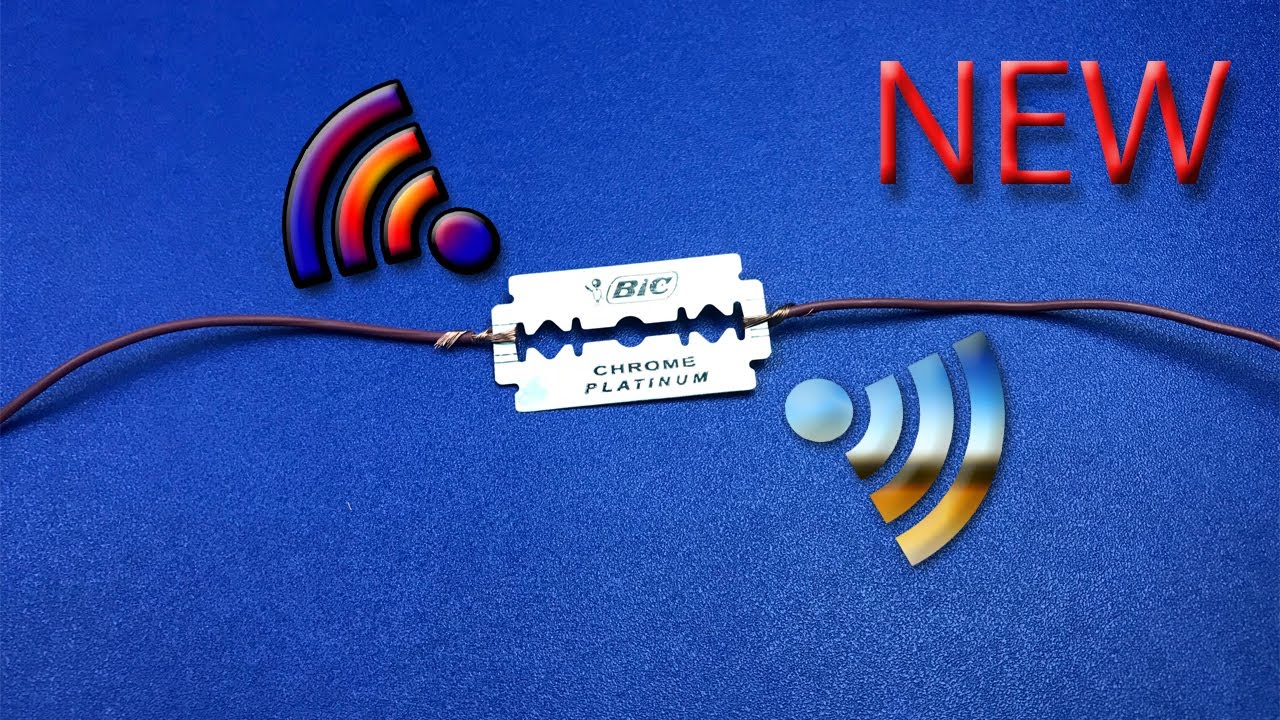 New make free internet 2020  New idea free wifi internet at home