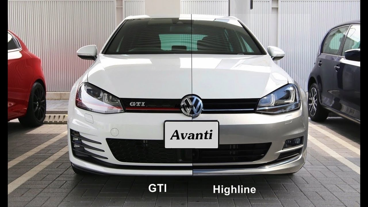 Avanti のGolf 7 GTI & ハイライン比較試乗レポート !
