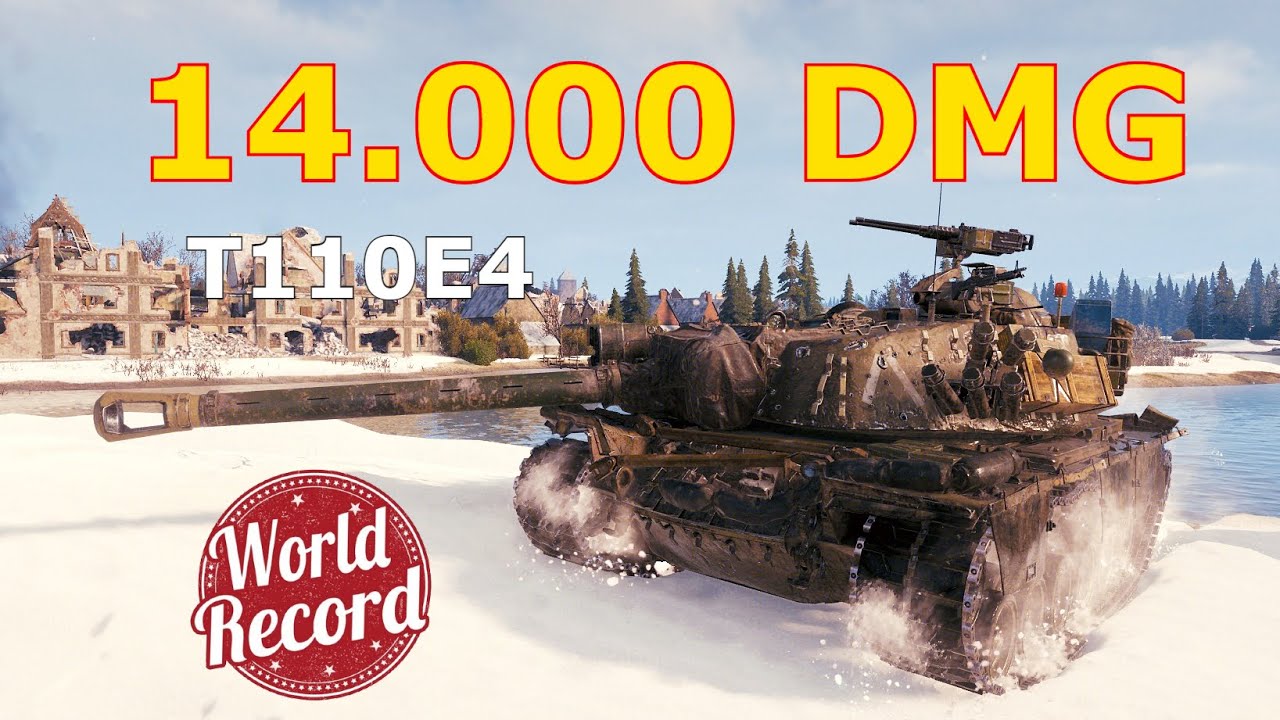 World of Tanks T110E4 - 3 Kills 14K Damage