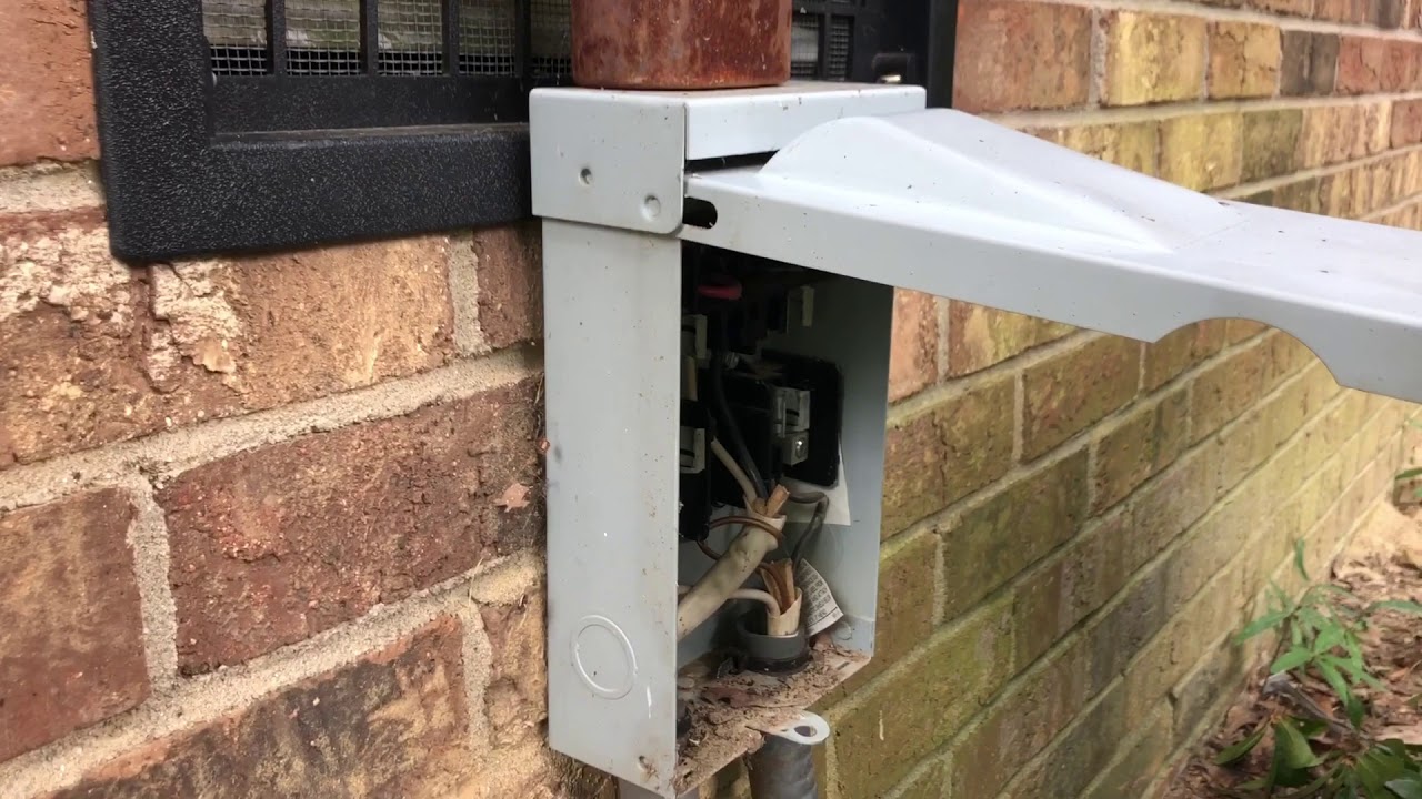 Quick fuse n go Bad Outdoor AC disconnect and blown fuse