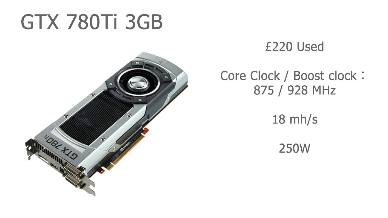 Best Nvidia GPU's For Ethereum Mining