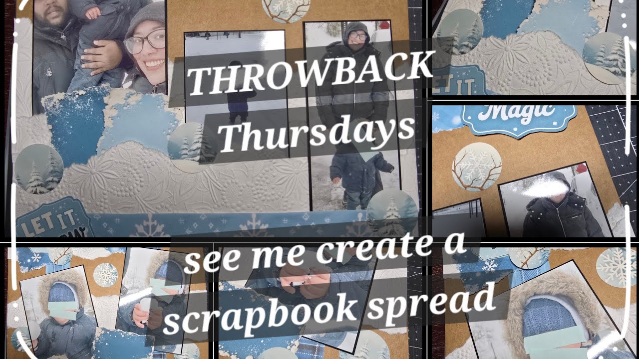 Throwback Thursdays: Back to Scrapbooking. #creatorsinspiringcreators #craftingismytherapy