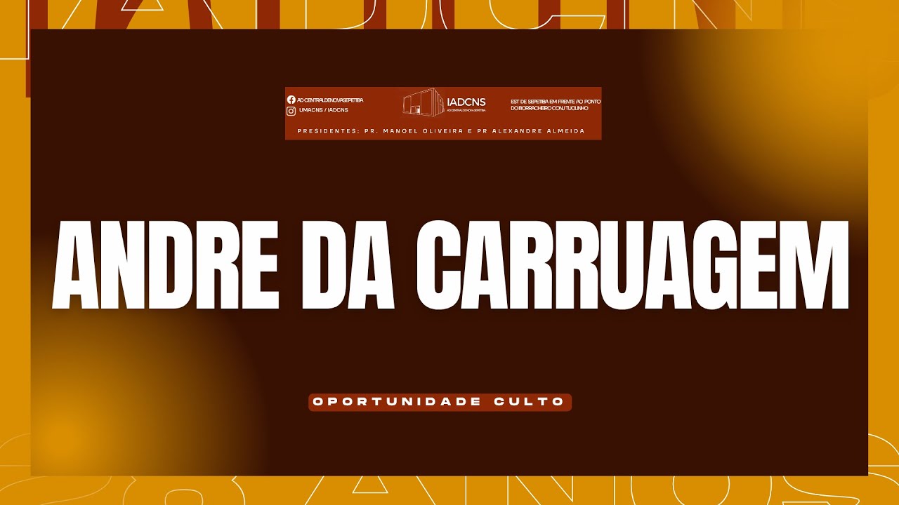 André da carruagem - Umacns 2025 