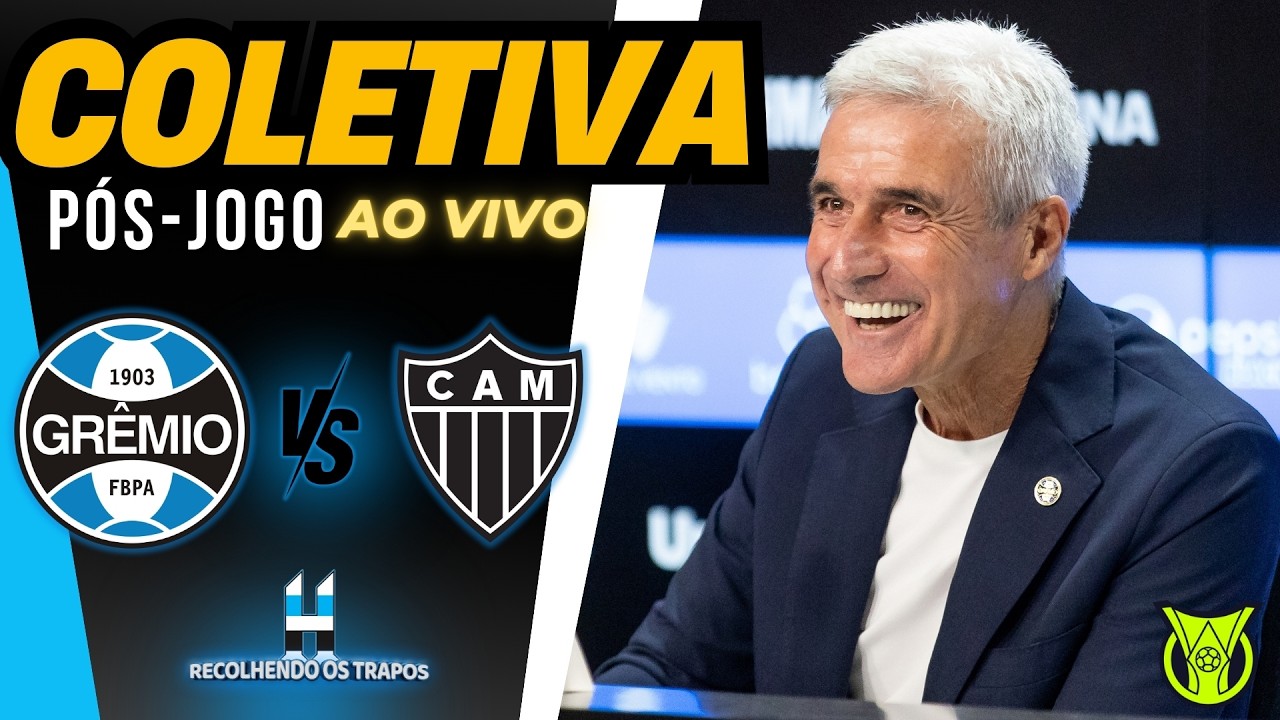 COLETIVA DE LUÍS CASTRO - PÓS JOGO - GRÊMIO X ATL. MINEIRO - BRASILEIRÃO 2026 🔵⚪ ⚫ #AOVIVO #GREMIO