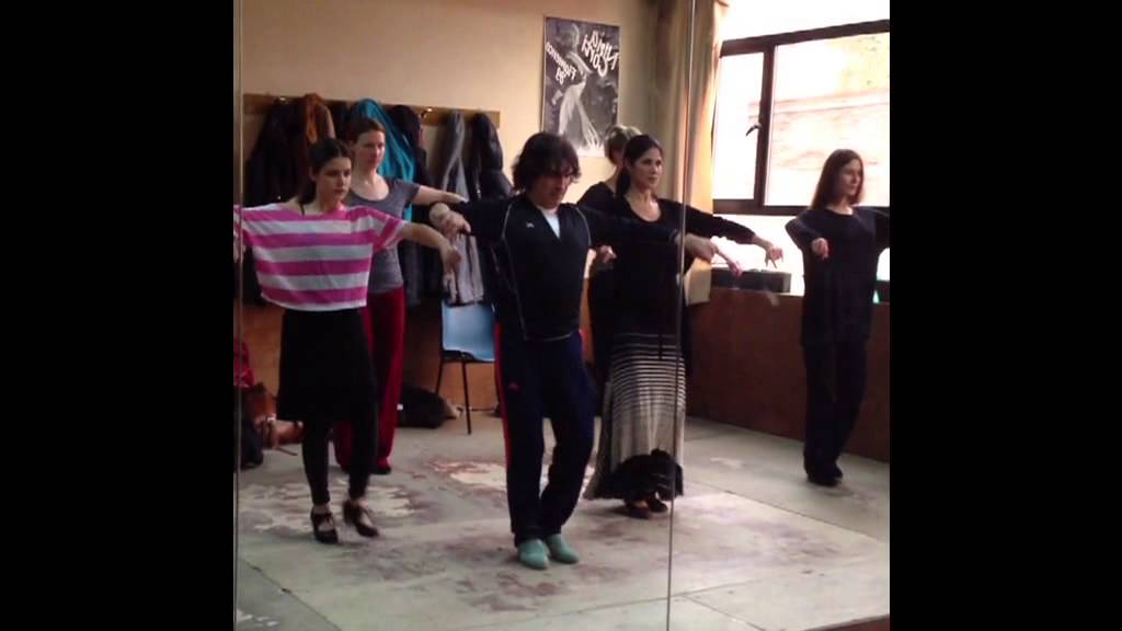 Clases de Flamenco con Cristobal Reyes en 