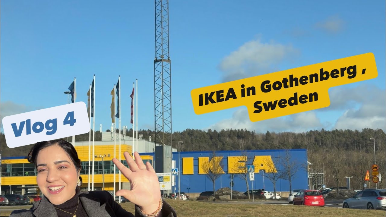 Vlog 4 IKEA in gothenberg sweden                          