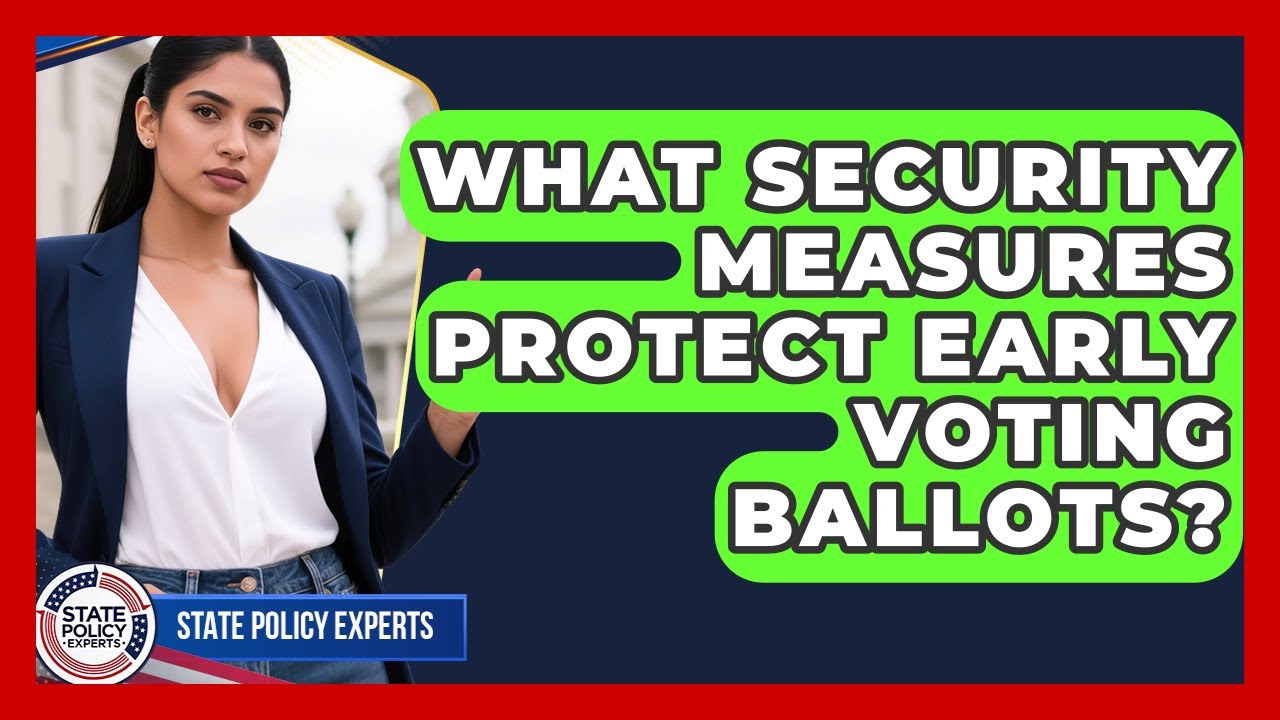 What Security Measures Protect Early Voting Ballots? - State Policy Experts