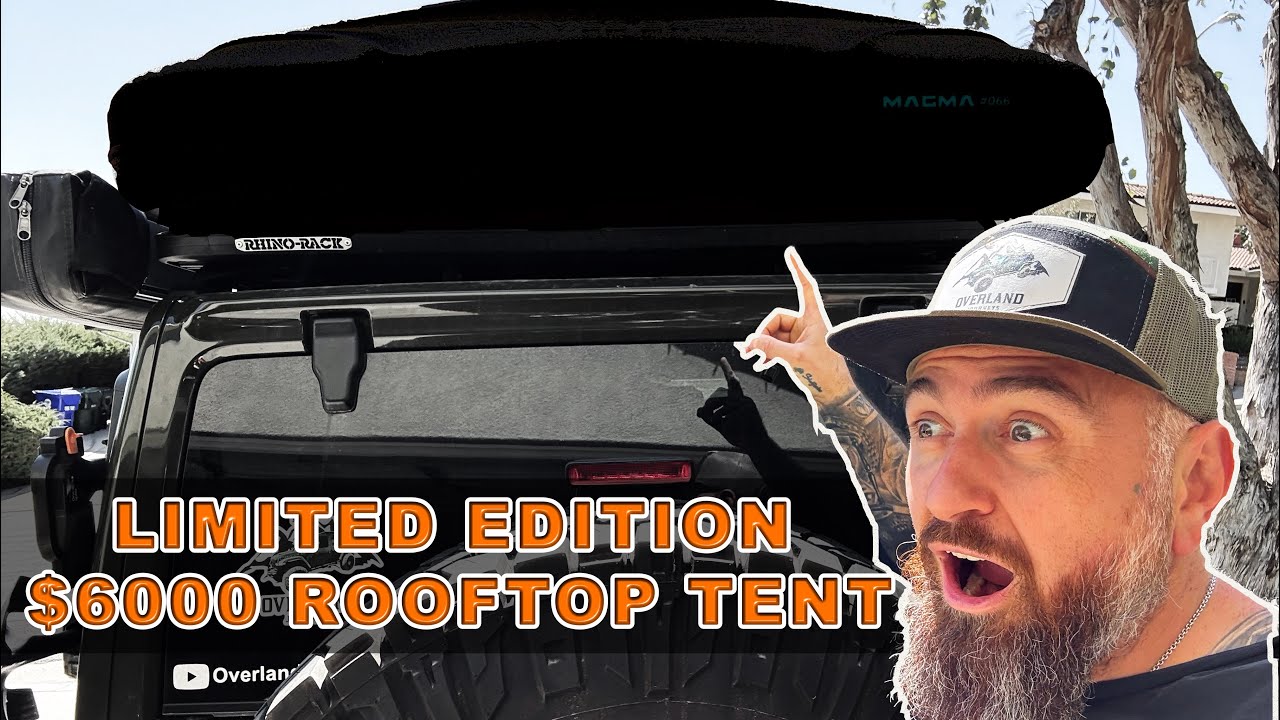 LIMITED EDITION, $6000 ROOFTOP TENT FOR COMFORTABLE CAMPING IN 2025