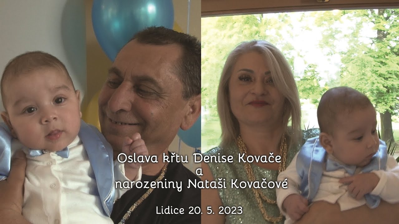Oslava křtu Denis Kovač a Narozeniny Nataša Kovačová