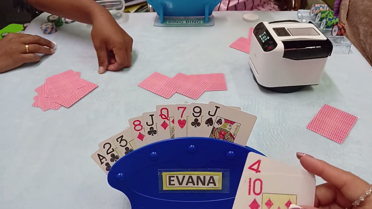 Game card tongits February 9,2026 team South Africa....maganda po ang baraha ni Evana...