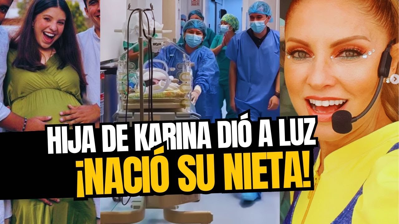 Hija de Karina Rivera dió a luz y se muestra feliz por el nacimiento de su nieta