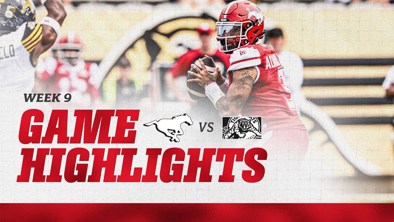 WEEK 9 FULL GAME HIGHLIGHTS | Calgary Stampeders vs Hamilton Tiger-Cats | 01.08.26