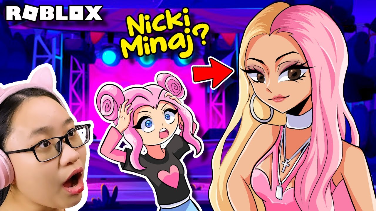 Roblox | Escape Nicki Obby - I MET the QUEEN of Rap!!!
