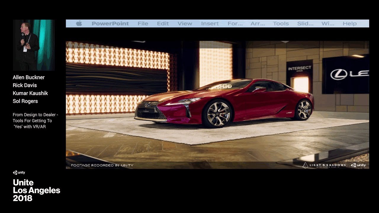 From design to dealer: Tools for getting to 'yes' with VR/AR - Unite LA | AutoTech Summit